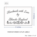 PPLR_HIDDEN_PRODUCT Double Heart Border (2"x3" Cotton - 12 labels/set)