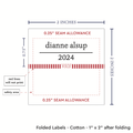PPLR_HIDDEN_PRODUCT Modern Signature (2"x1"-Cotton)