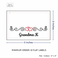 PPLR_HIDDEN_PRODUCT Double Heart Quote (2"x3" Cotton - 12 labels/set)