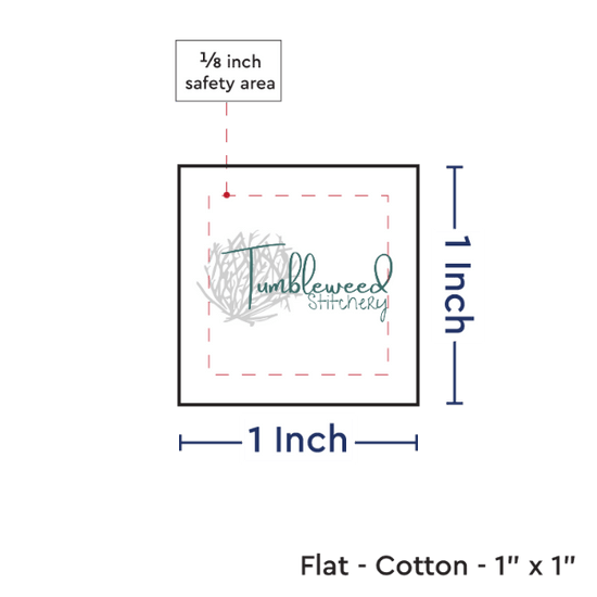 PPLR_HIDDEN_PRODUCT Print your Logo or Image on FLAT Cotton Tags