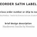 PPLR_HIDDEN_PRODUCT Reorder Previous Label Design - SATIN