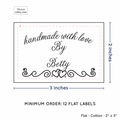 PPLR_HIDDEN_PRODUCT Double Heart Border (2"x3" Cotton - 12 labels/set)