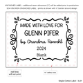 PPLR_HIDDEN_PRODUCT Decorative Frame Single Label