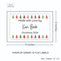 PPLR_HIDDEN_PRODUCT Christmas Trees (2"x3" Cotton - 12 labels/set)