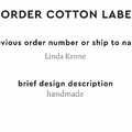 PPLR_HIDDEN_PRODUCT Reorder Previous Label Design - COTTON