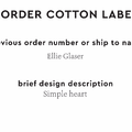 PPLR_HIDDEN_PRODUCT Reorder Previous Label Design - COTTON