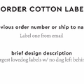 PPLR_HIDDEN_PRODUCT Reorder Previous Label Design - COTTON
