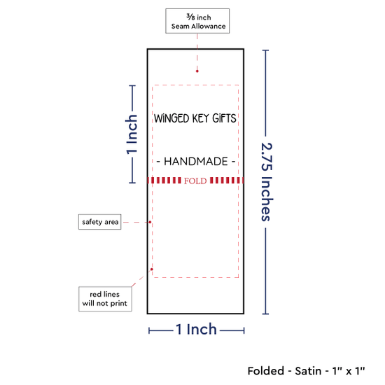 PPLR_HIDDEN_PRODUCT Square Signature (1" wide - Satin)