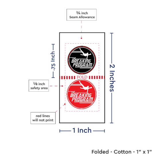 PPLR_HIDDEN_PRODUCT Print Your Logo or Image on FOLDED Cotton Tags