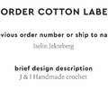 PPLR_HIDDEN_PRODUCT Reorder Previous Label Design - COTTON