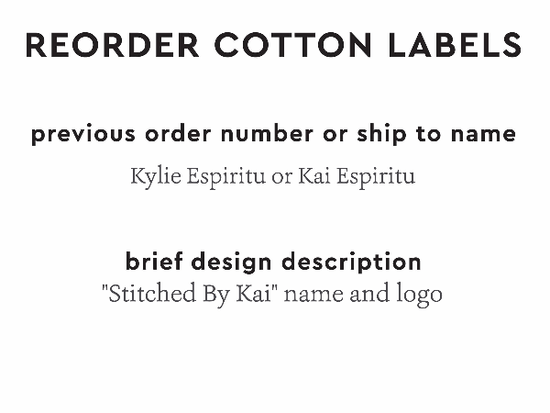 PPLR_HIDDEN_PRODUCT Reorder Previous Label Design - COTTON