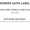 PPLR_HIDDEN_PRODUCT Reorder Previous Label Design - SATIN