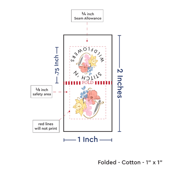PPLR_HIDDEN_PRODUCT Print Your Logo or Image on FOLDED Cotton Tags