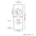 PPLR_HIDDEN_PRODUCT Print Your Logo/Image on Satin Tags (1" wide - Satin)