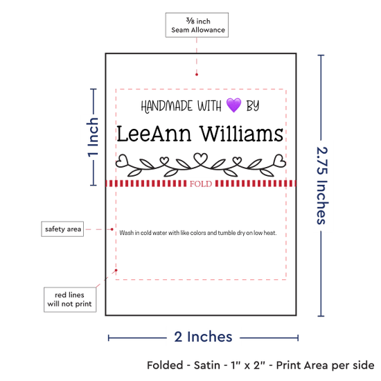 PPLR_HIDDEN_PRODUCT Heart border labels (2" wide - Satin)