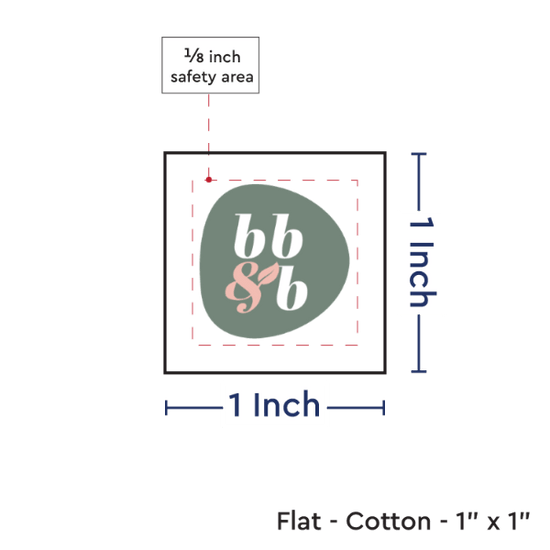 PPLR_HIDDEN_PRODUCT Print your Logo or Image on FLAT Cotton Tags