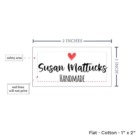 PPLR_HIDDEN_PRODUCT Simple Heart (2"x1"-Cotton)