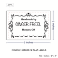 PPLR_HIDDEN_PRODUCT Swirl Accent Border (2"x3" Cotton - 12 labels/set)