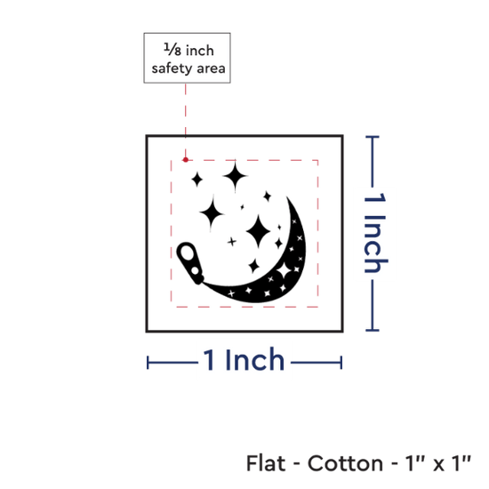PPLR_HIDDEN_PRODUCT Print your Logo or Image on FLAT Cotton Tags