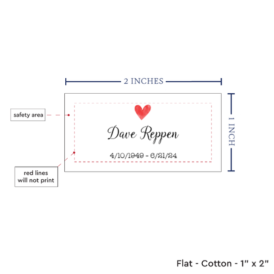 PPLR_HIDDEN_PRODUCT Simple Heart (2"x1"-Cotton)