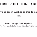 PPLR_HIDDEN_PRODUCT Reorder Previous Label Design - COTTON