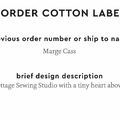PPLR_HIDDEN_PRODUCT Reorder Previous Label Design - COTTON