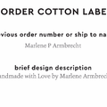 PPLR_HIDDEN_PRODUCT Reorder Previous Label Design - COTTON
