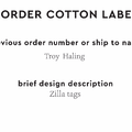 PPLR_HIDDEN_PRODUCT Reorder Previous Label Design - COTTON