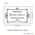 PPLR_HIDDEN_PRODUCT Swirl Accent Border (2"x3" Cotton - 12 labels/set)
