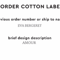PPLR_HIDDEN_PRODUCT Reorder Previous Label Design - COTTON