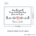 PPLR_HIDDEN_PRODUCT Double Heart Quote (2"x3" Cotton - 12 labels/set)