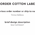 PPLR_HIDDEN_PRODUCT Reorder Previous Label Design - COTTON