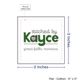 PPLR_HIDDEN_PRODUCT Print your Logo or Image on FLAT Cotton Tags