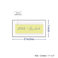 PPLR_HIDDEN_PRODUCT Print your Logo or Image on FLAT Cotton Tags