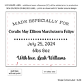 PPLR_HIDDEN_PRODUCT Simple Baby Label