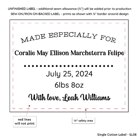 PPLR_HIDDEN_PRODUCT Simple Baby Label