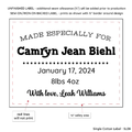 PPLR_HIDDEN_PRODUCT Simple Baby Label
