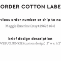 PPLR_HIDDEN_PRODUCT Reorder Previous Label Design - COTTON