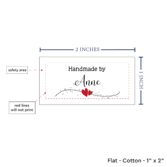 PPLR_HIDDEN_PRODUCT Double Hearts (2"x1"-Cotton)