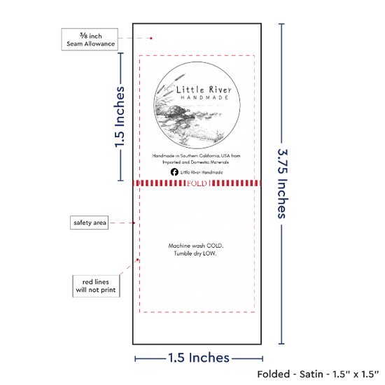 PPLR_HIDDEN_PRODUCT Print your logo/Image on Satin Tags (1.5" wide - Satin)