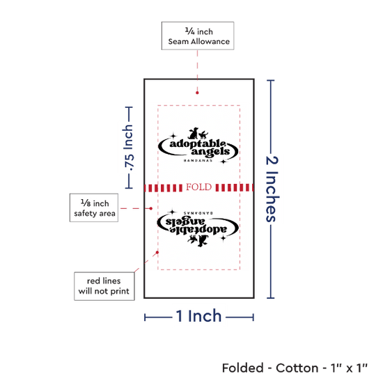 PPLR_HIDDEN_PRODUCT Print Your Logo or Image on FOLDED Cotton Tags