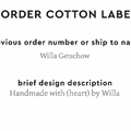 PPLR_HIDDEN_PRODUCT Reorder Previous Label Design - COTTON