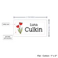 PPLR_HIDDEN_PRODUCT Spring Tulips (2"x1"-Cotton)