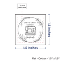 PPLR_HIDDEN_PRODUCT Print your Logo or Image on FLAT Cotton Tags
