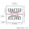 PPLR_HIDDEN_PRODUCT Print Your Logo or Image on FOLDED Cotton Tags