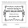 PPLR_HIDDEN_PRODUCT Decorative Frame Single Label