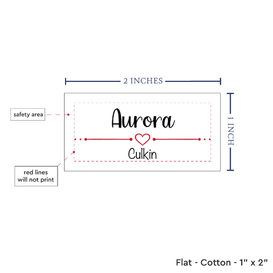 PPLR_HIDDEN_PRODUCT Modern Heart (2"x1"-Cotton)