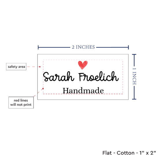 PPLR_HIDDEN_PRODUCT Simple Heart (2"x1"-Cotton)