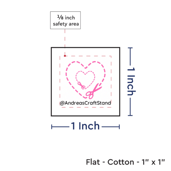 PPLR_HIDDEN_PRODUCT Print your Logo or Image on FLAT Cotton Tags