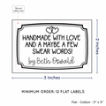PPLR_HIDDEN_PRODUCT Frame Quote (2"x3" Cotton - 12 labels/set)